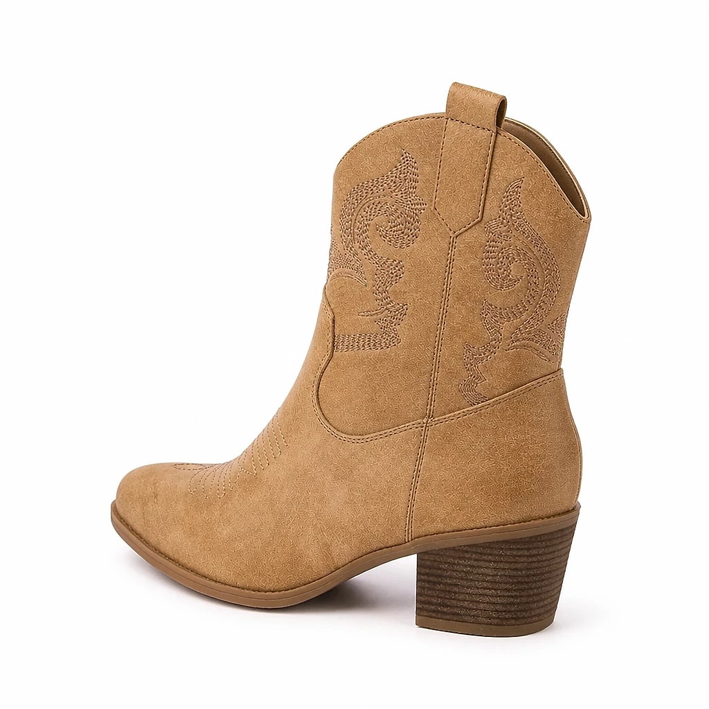 Botas Vaqueras Tobilleras Mujer