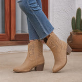 Botas Vaqueras Tobilleras Mujer
