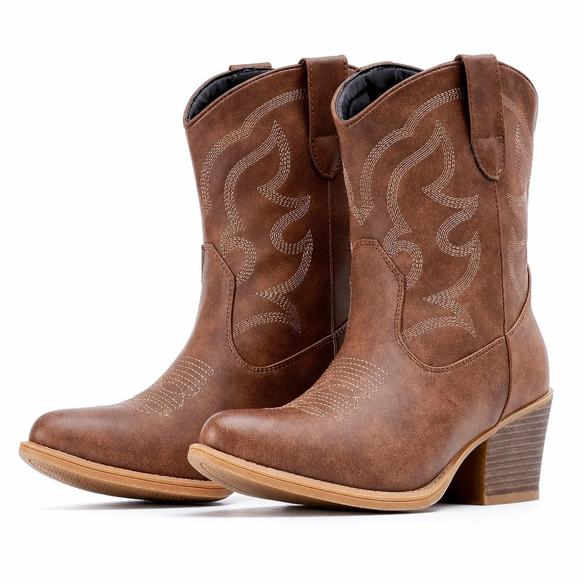 Botas Vaqueras Tobillo Mujer