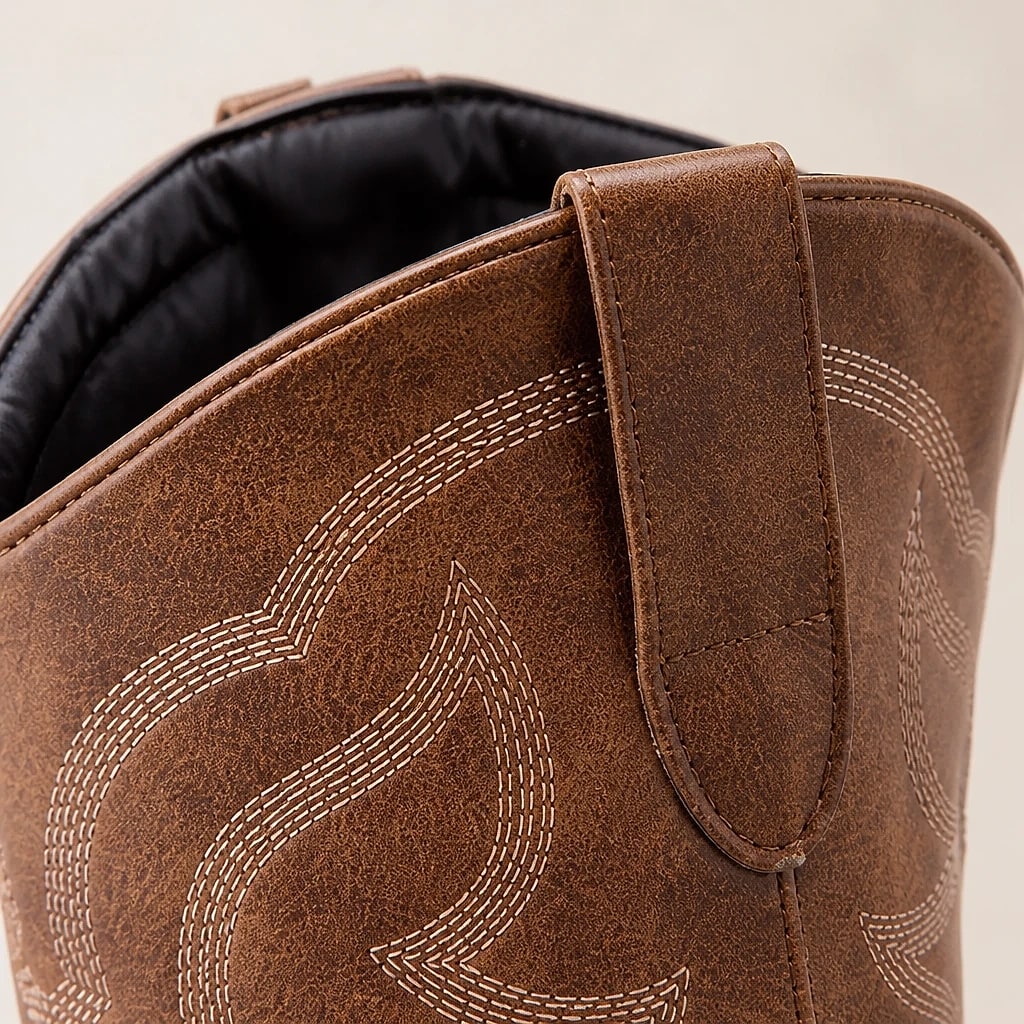 Botas Vaqueras Tobillo Mujer