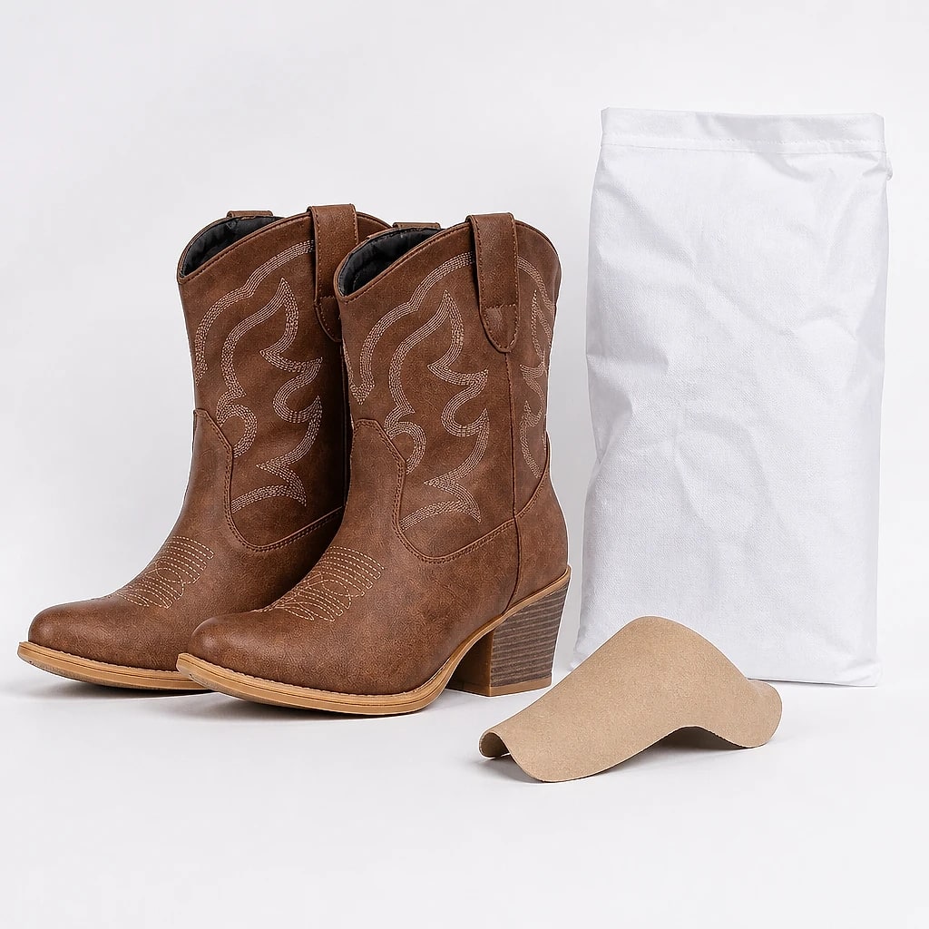 Botas Vaqueras Tobillo Mujer