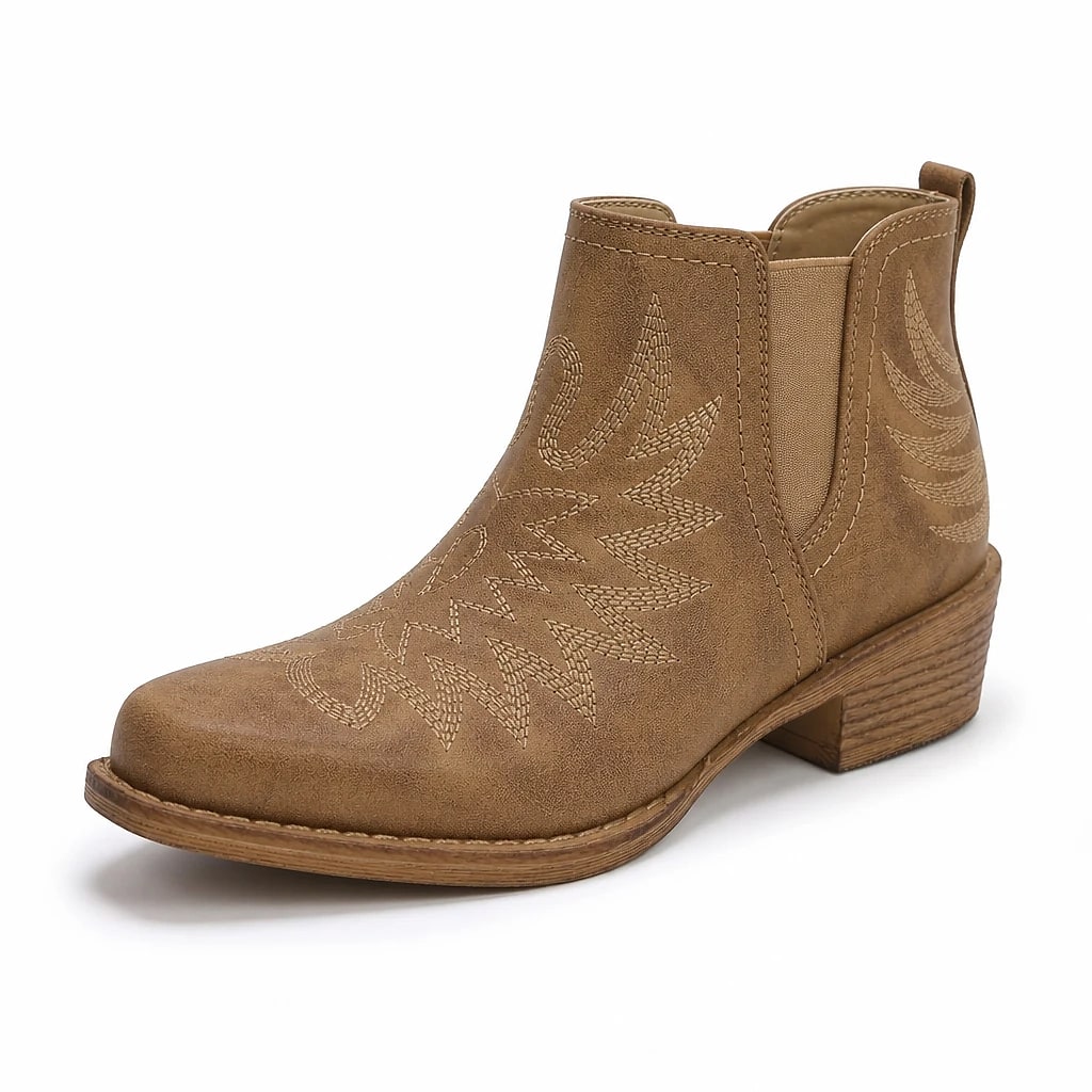 Botines de Piel Mujer Vaqueros