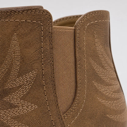 Botines de Piel Mujer Vaqueros