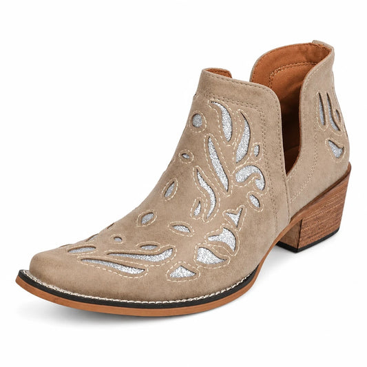 Botines Mujer Western Punta Fina