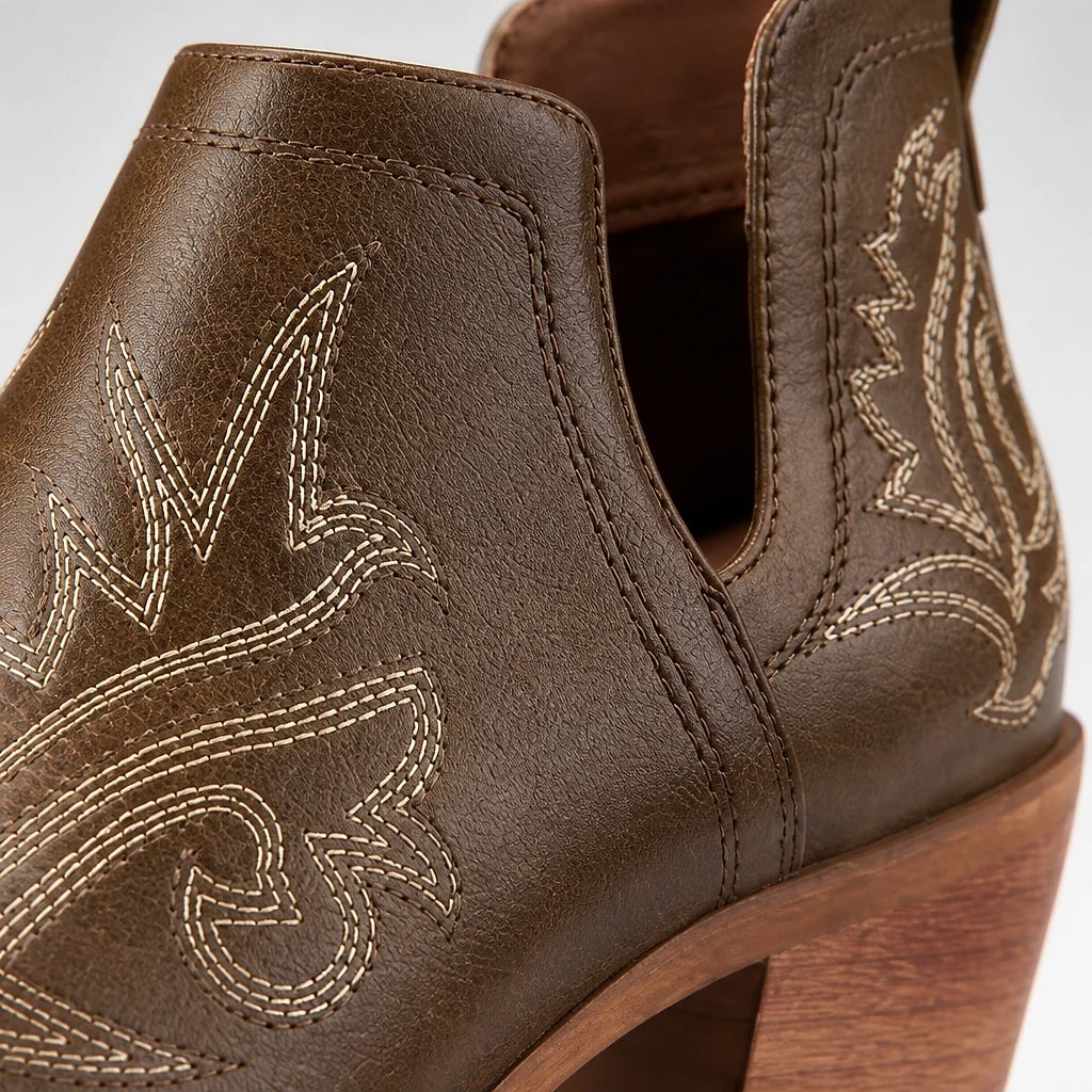 Botines Vaqueros Corte en V