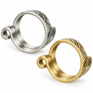 Anillo de Tejer Ajustable, 2 Piezas