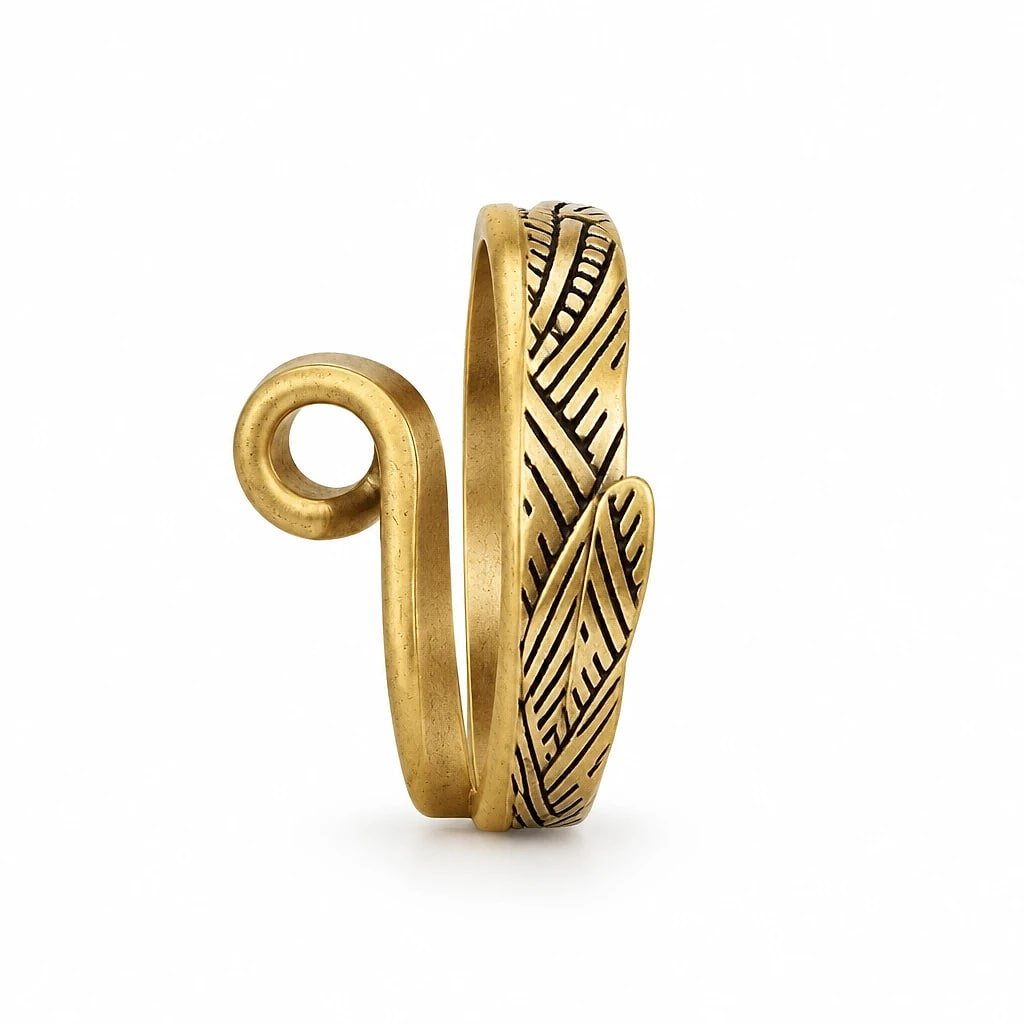 Anillo de Tejer Ajustable, 2 Piezas