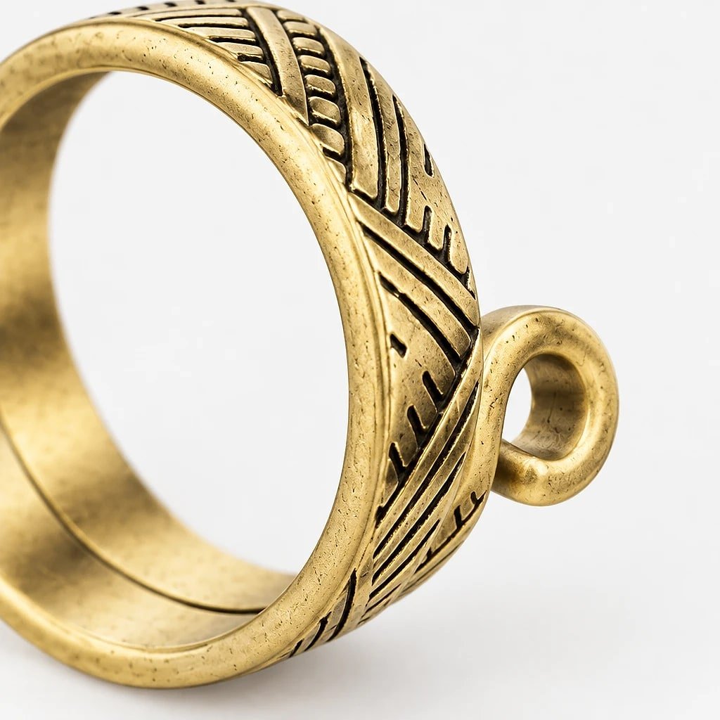 Anillo de Tejer Ajustable, 2 Piezas