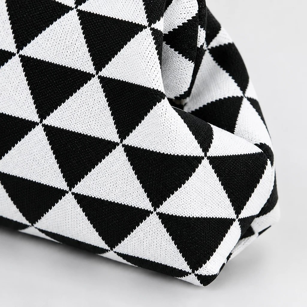 Bolsa de Playa Blanco y Negro