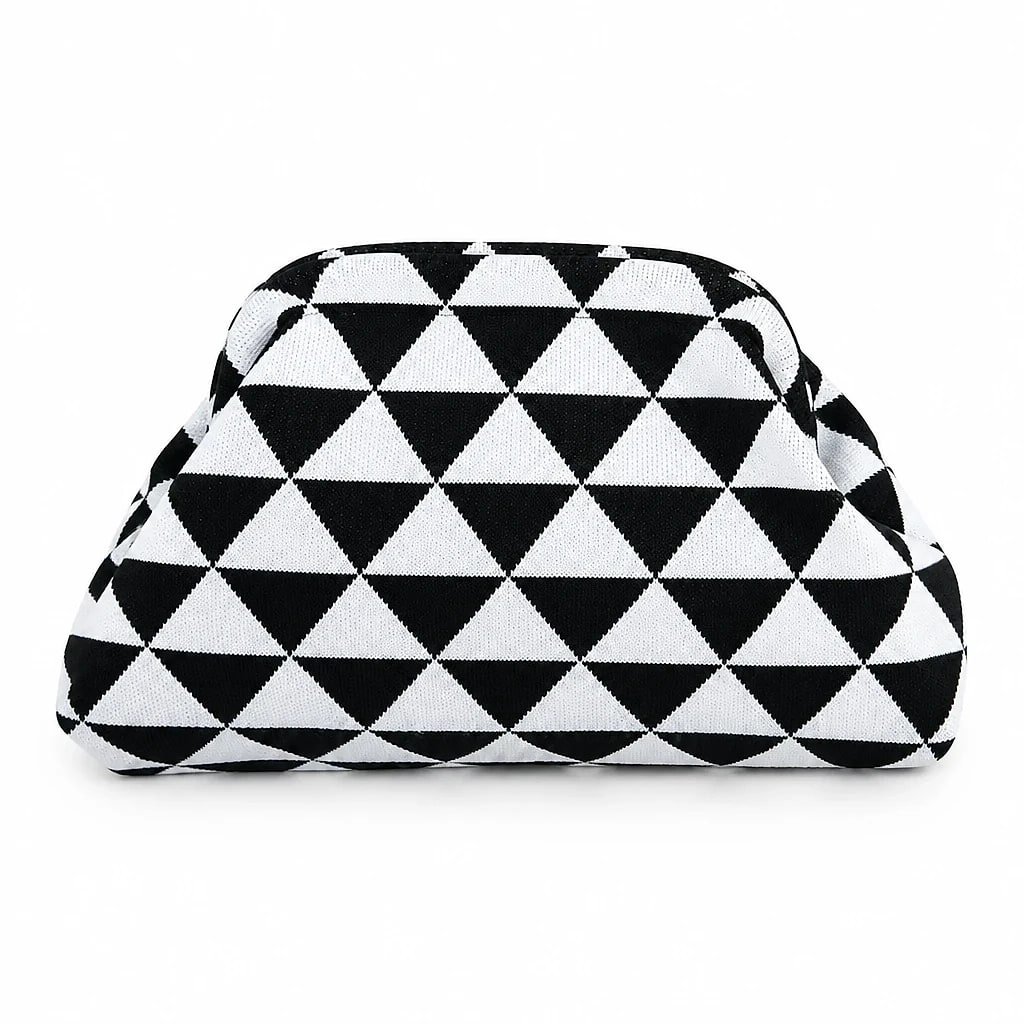 Bolsa de Playa Blanco y Negro
