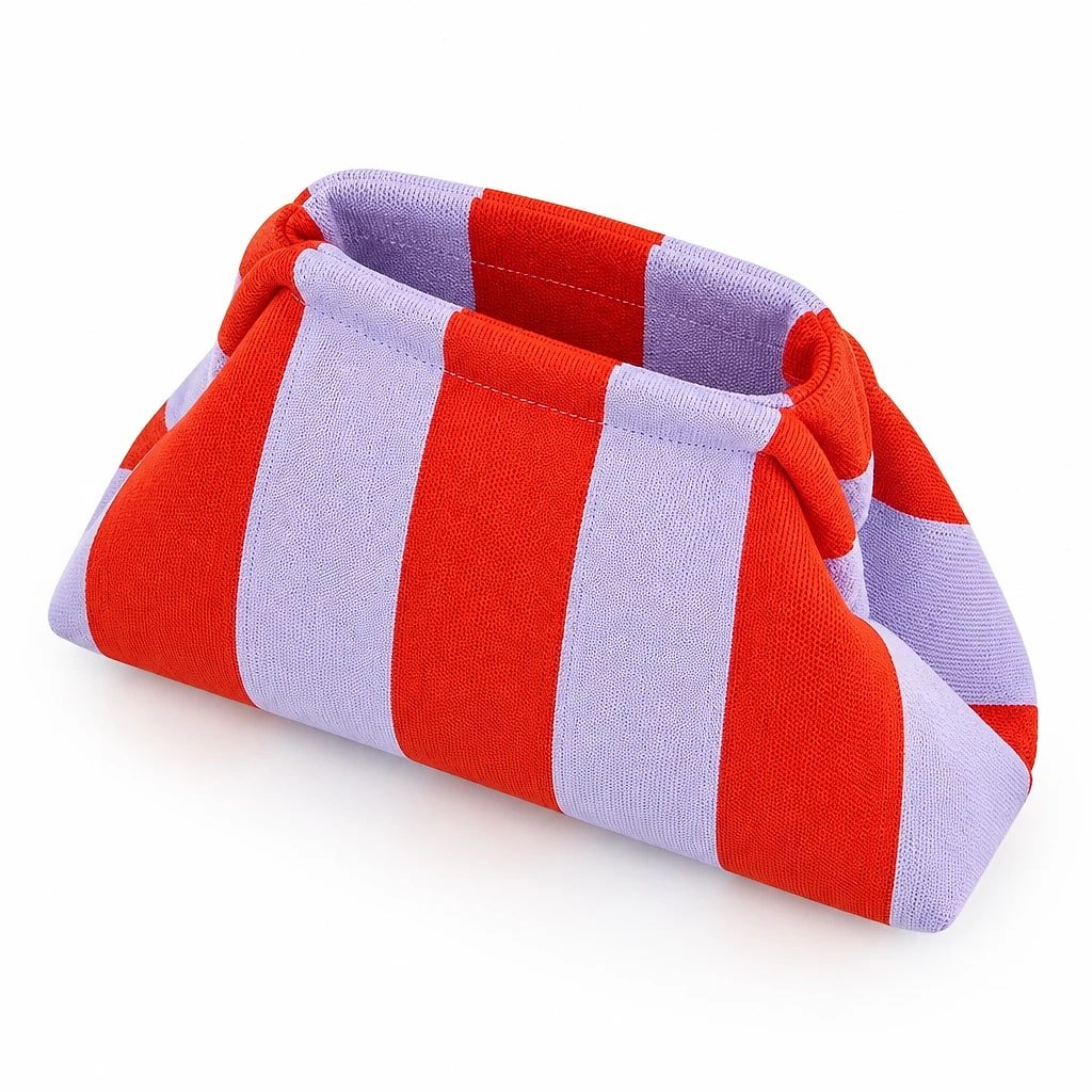 Bolsa de Playa Morado Rojizo