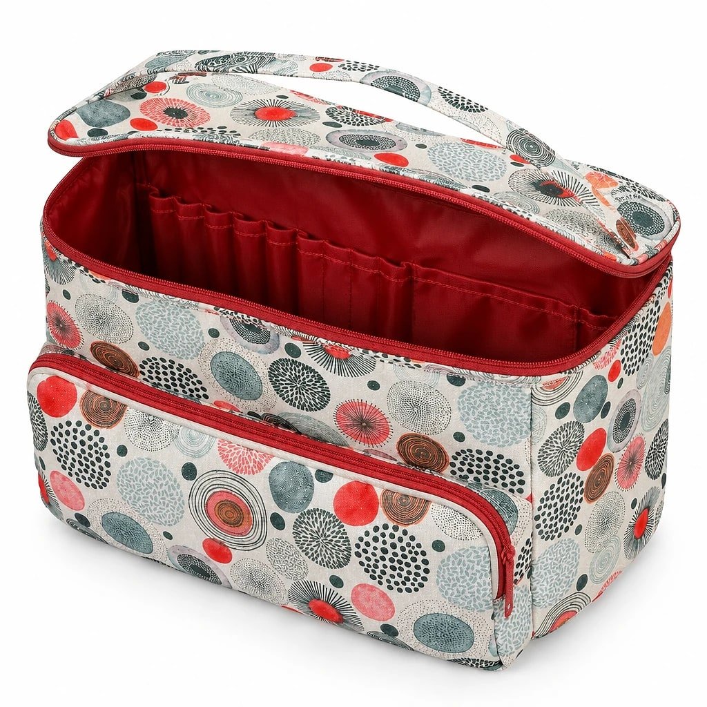 Bolsa Organizadora de Lana Roja