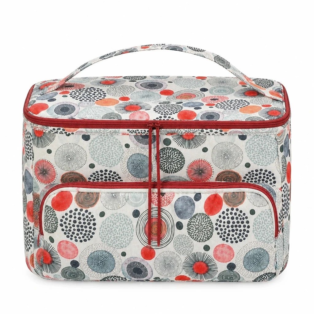 Bolsa Organizadora de Lana Roja