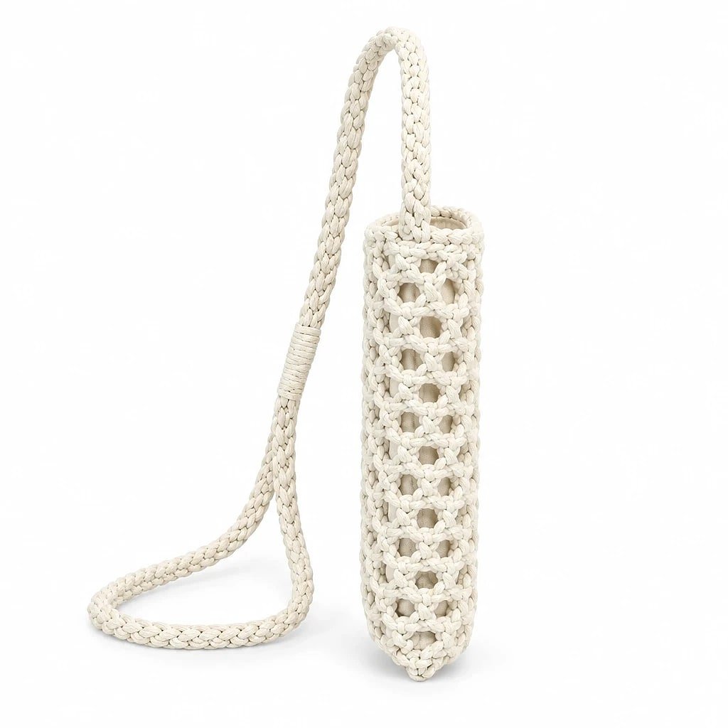Bolso Crossbody Tejido, 11x18 cm