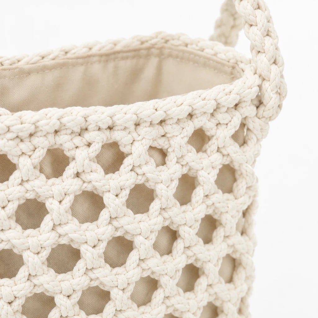 Bolso Crossbody Tejido, 11x18 cm