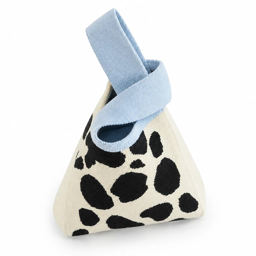 Bolso de Mano Bucket Tejido