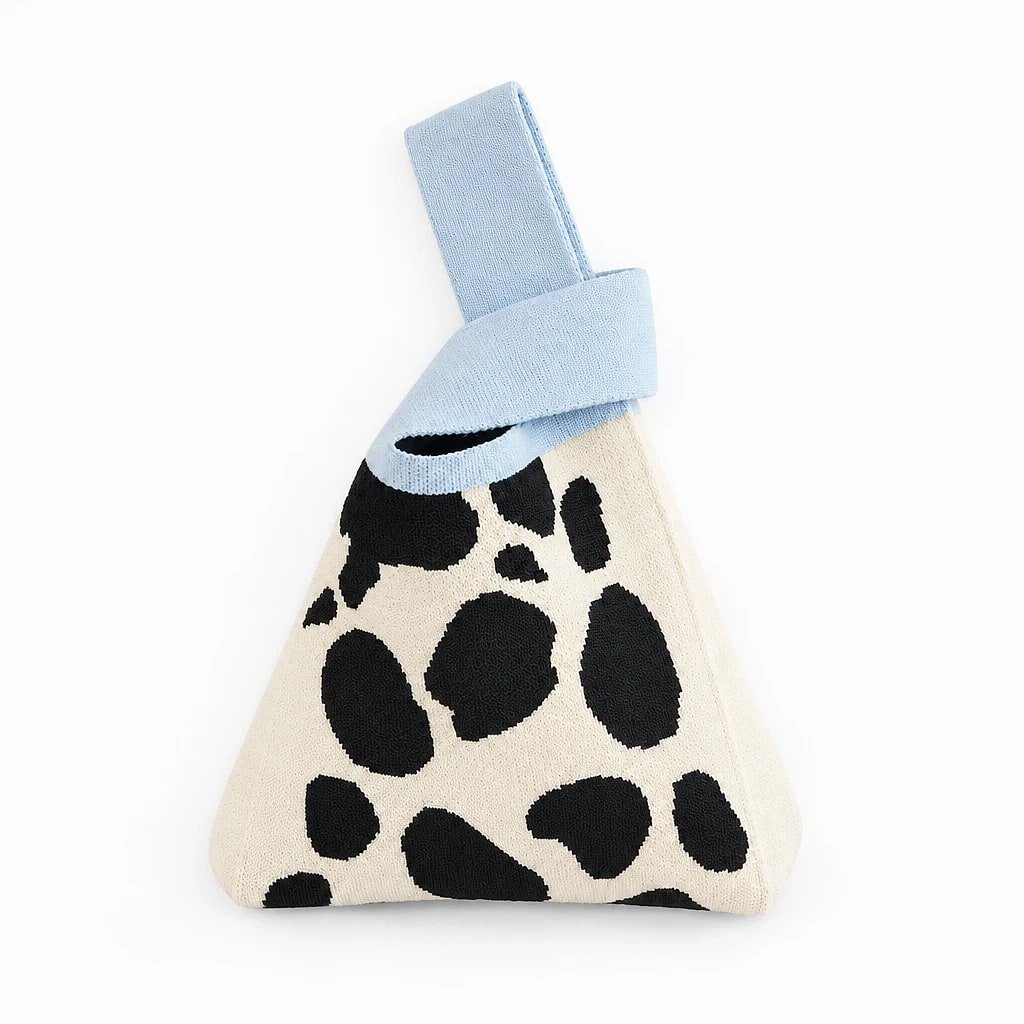 Bolso de Mano Bucket Tejido