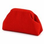 Clutch de punto rojo
