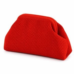 Clutch de punto rojo