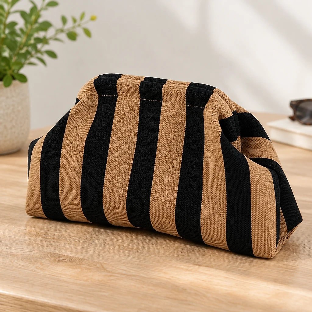 Bolso de Mano Rayas Verano