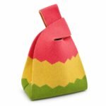 Bolso de nudo multicolor