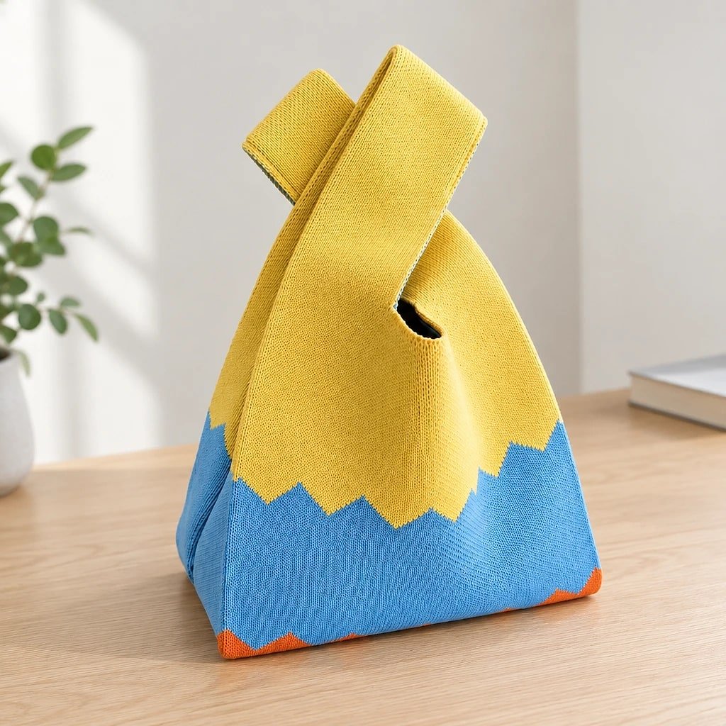 Bolso de Mano Tejido Mujer