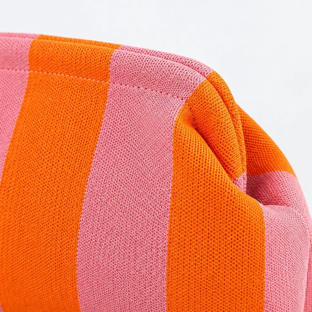 Bolso de Playa Mujer Naranja y Rosa