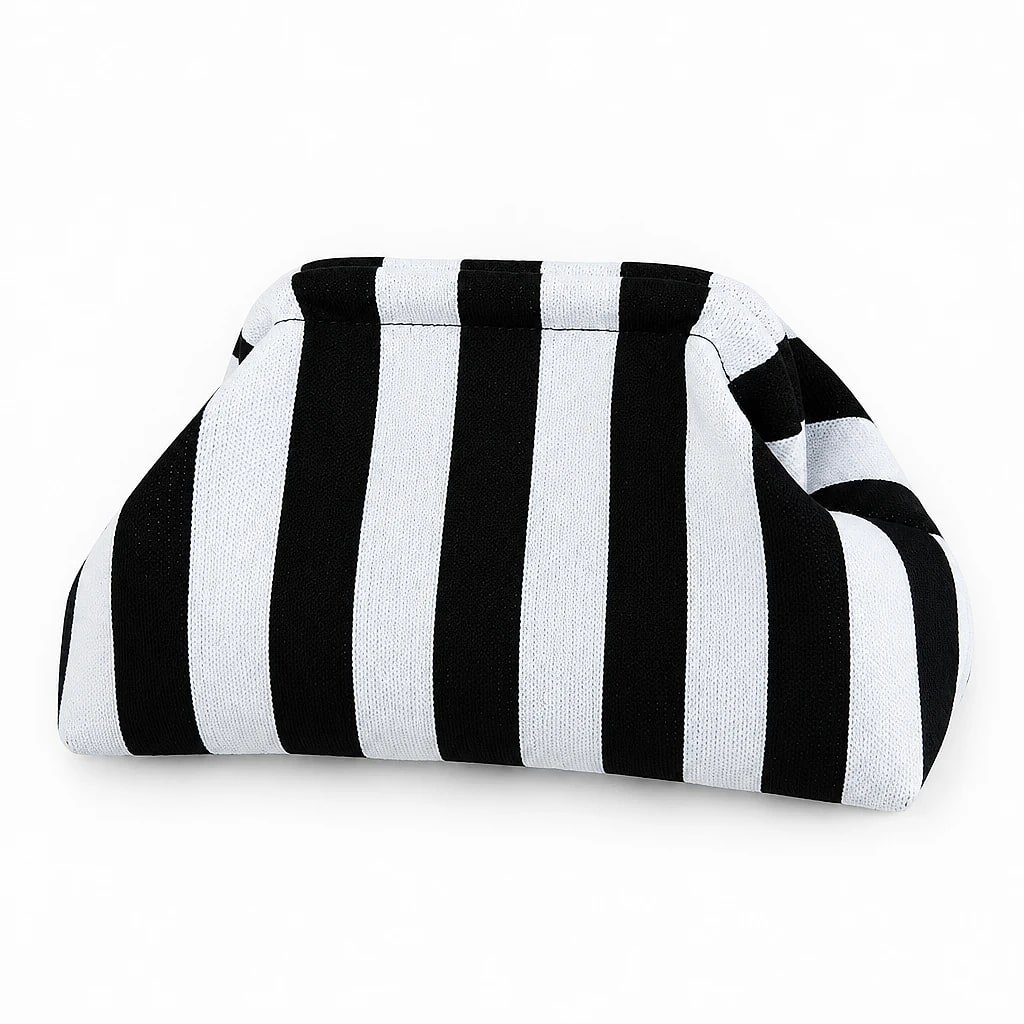 Bolso de Playa Rayas Tejido