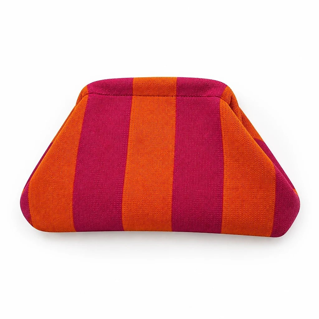 Bolso de Playa Tejido Rayas