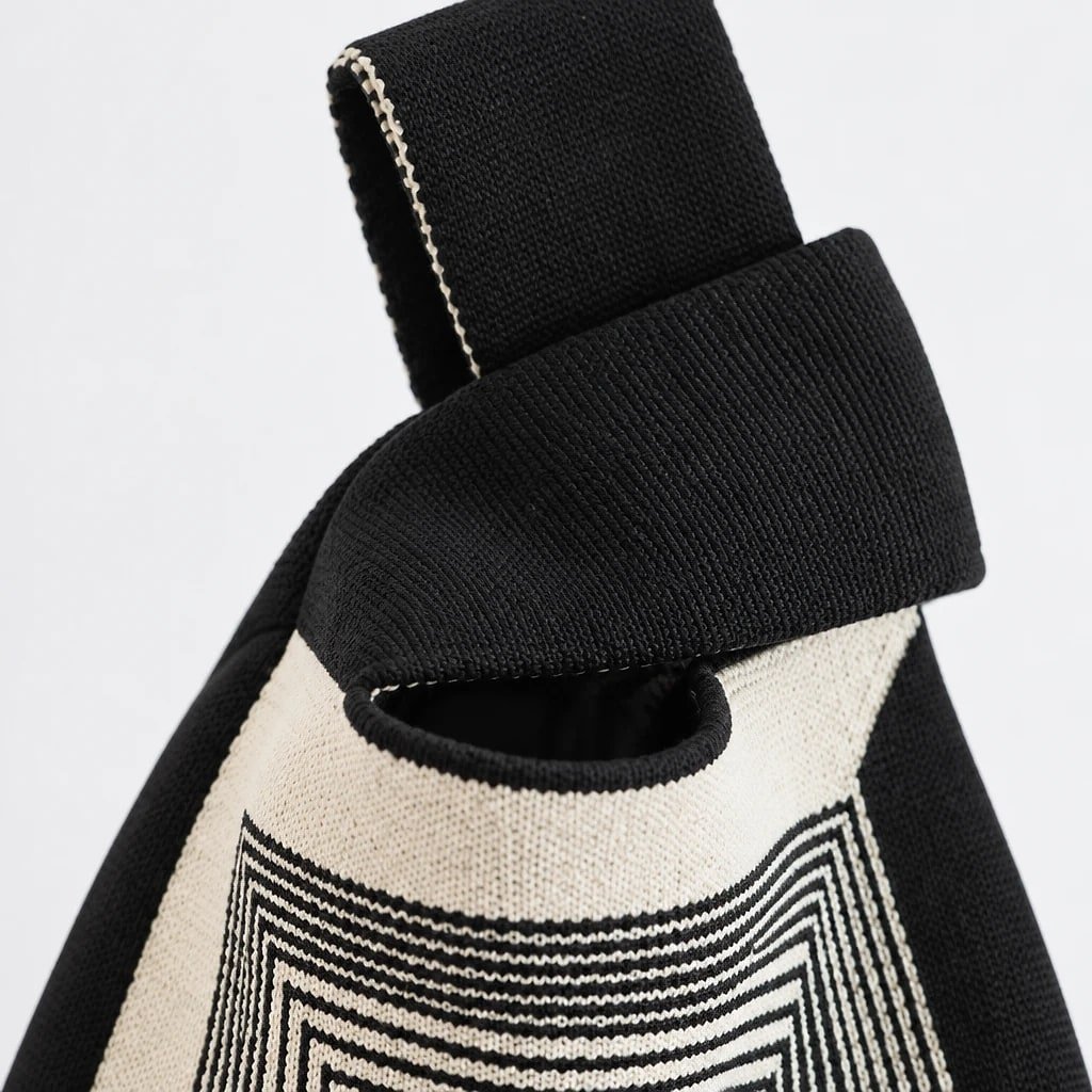 Bolso Tote Mini Bucket de Punto
