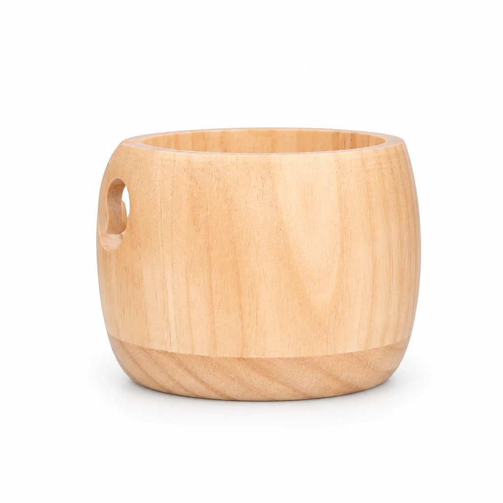 Cuenco para Lana de Madera