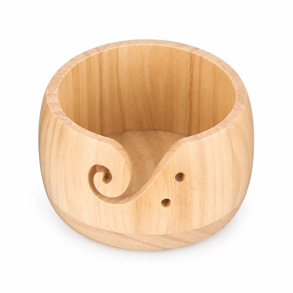 Cuenco para Lana de Madera