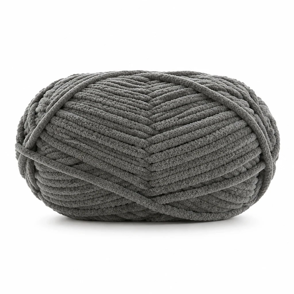 Hilo de Chenilla Gris 50g