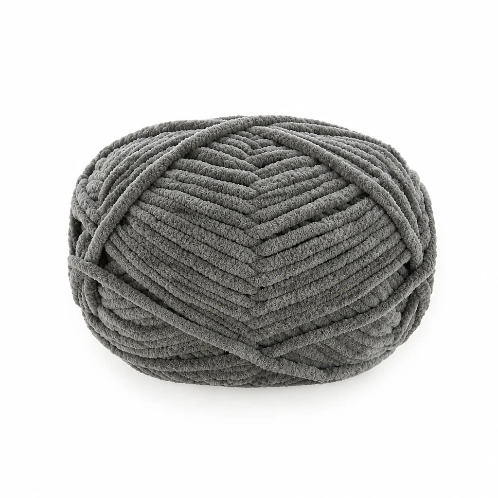 Hilo de Chenilla Gris 50g