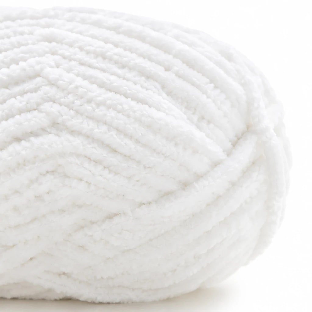 Lana Chenilla Blanca 50g