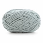 Hilo de chenilla gris claro, 50 g