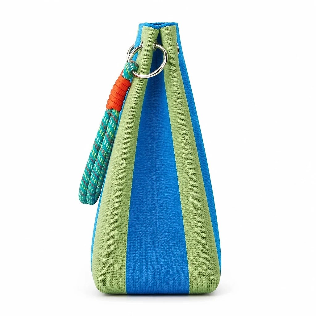Mini Bolso de Punto Rayas