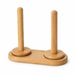 Soporte de Bambú para Ovillos