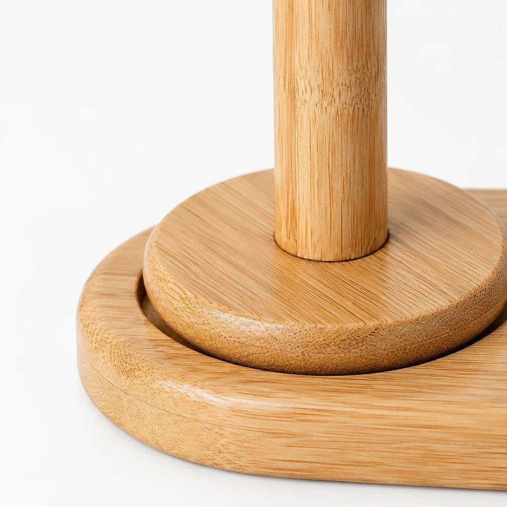 Soporte de Bambú para Ovillos