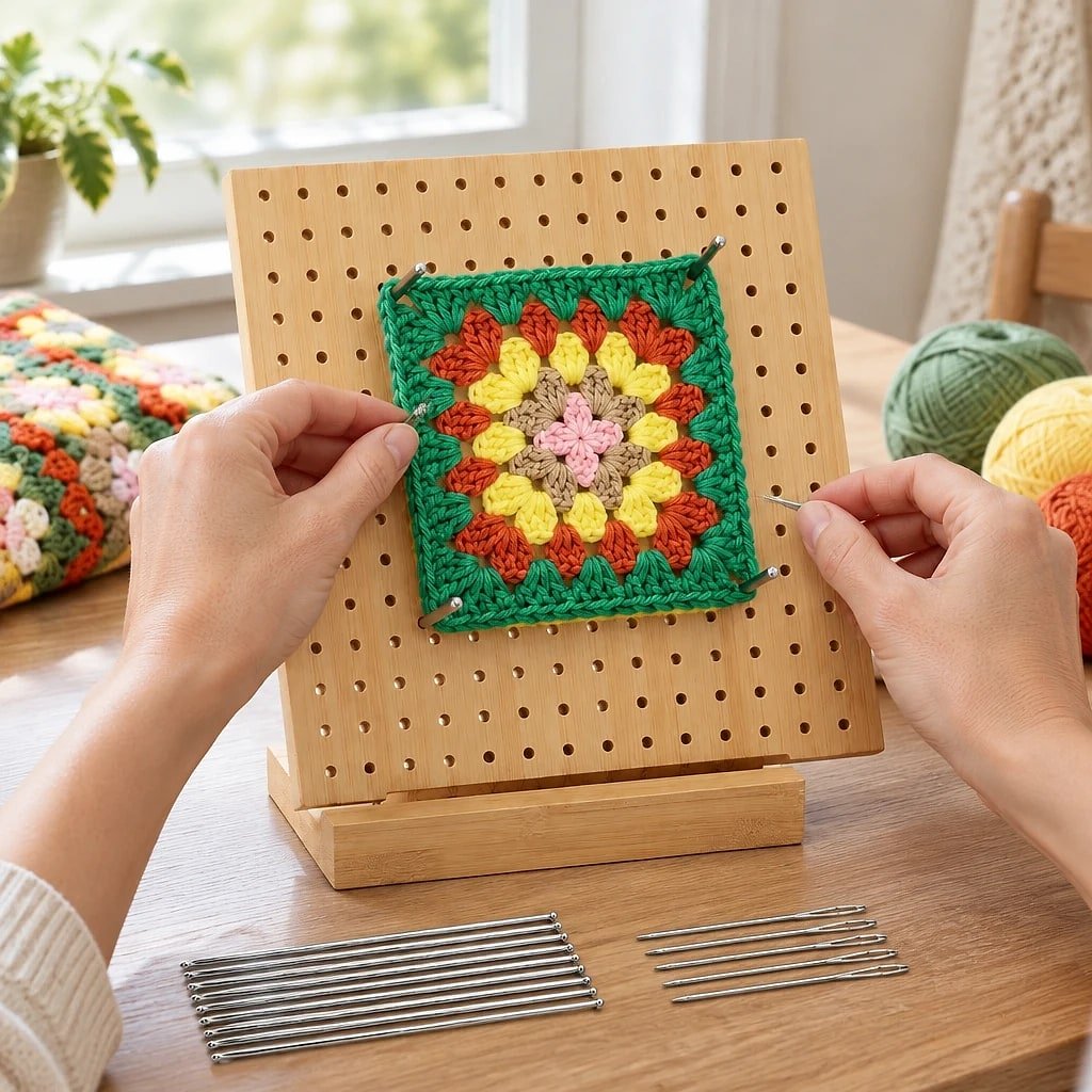 Tablero de Bloqueo para Crochet