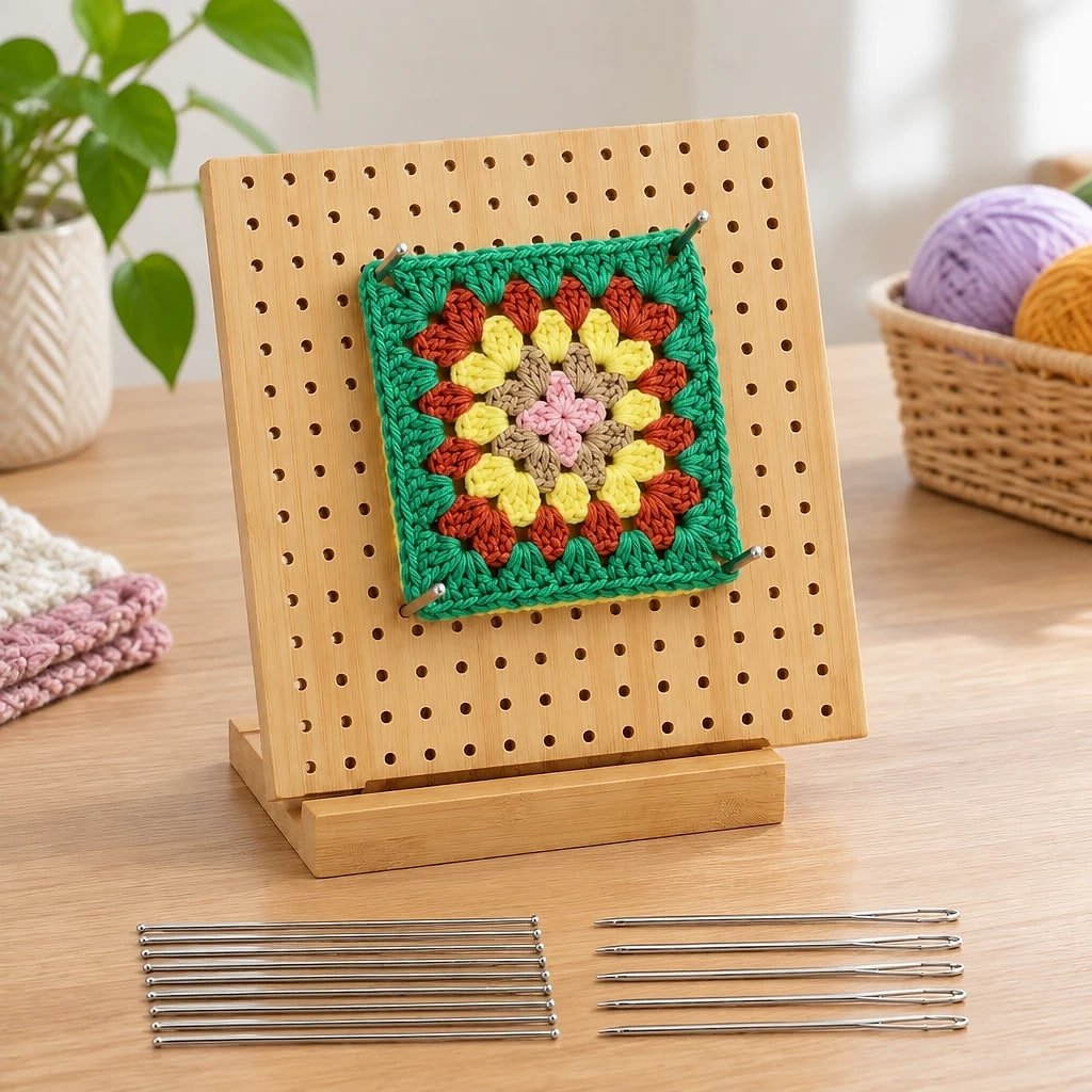 Tablero de Bloqueo para Crochet