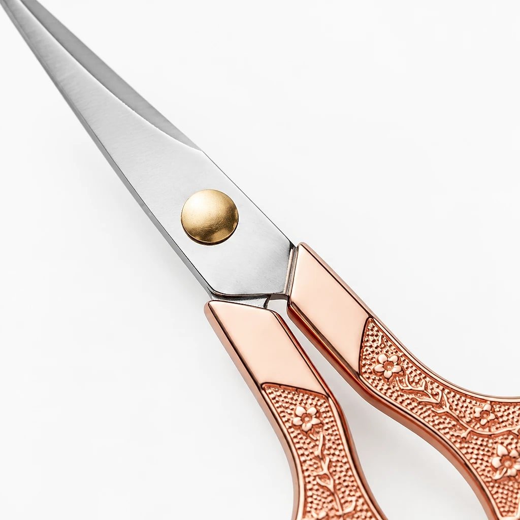Tijeras de Bordado, Oro Rosa